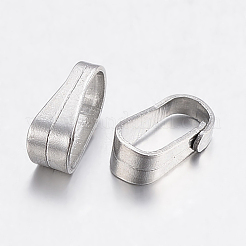 Tarnish Resistant 304 Stainless Steel Snap on Bails&nbsp;STAS-F155-28P