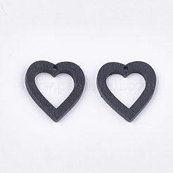 Painted Poplar Wood Pendants&nbsp;WOOD-T021-06D