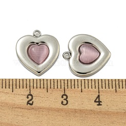 304 Stainless Steel Charms&nbsp;STAS-L022-202P-02