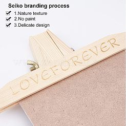 2Sets 2 Styles Natural Wood Photo Frames&nbsp;DJEW-OC0001-06