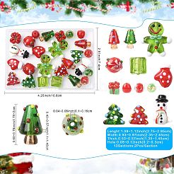 26Pcs 13 Styles Handmade Lampwork Beads&nbsp;LAMP-FS0001-75