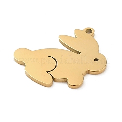 5Pcs 201 Stainless Steel Pendants&nbsp;STAS-B064-08G