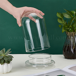 Glass Dome Cover&nbsp;DJEW-WH0099-06C