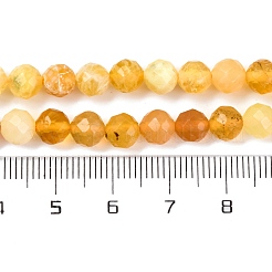 Natural Yellow Opal Beads Strands&nbsp;G-F770-C08-05