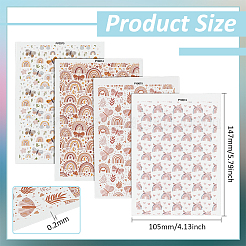 Ceramics Clay Water Transfer Paper&nbsp;DIY-BC0015-31B