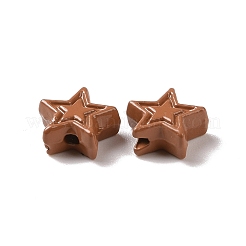 Spray Painted Alloy Beads&nbsp;PALLOY-K001-02C