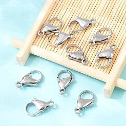Tarnish Resistant 304 Stainless Steel Lobster Claw Clasps&nbsp;STAS-G035-H