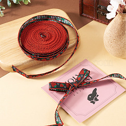 10Yards Polyester Strawberry Ribbon&nbsp;OCOR-TA0003-62C