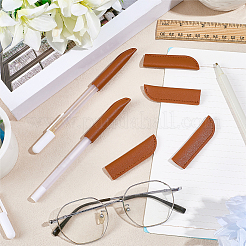 6Pcs PU Leather Pen Tip Protective Case&nbsp;AJEW-CL0002-24A