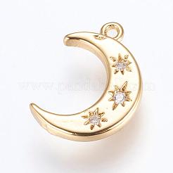 Brass Charms&nbsp;ZIRC-G116-06