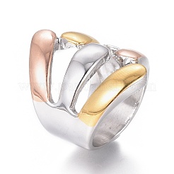 304 Stainless Steel Finger Rings&nbsp;RJEW-E162-07
