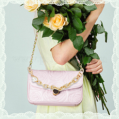 Love Heart Imitation Pearl Phone Case Chain&nbsp;FIND-WR0007-28