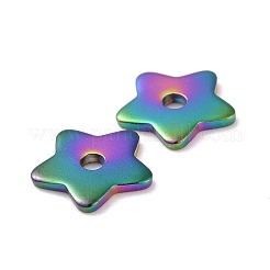 Rainbow Color Ion Plating(IP) 304 Stainless Steel Beads&nbsp;STAS-D185-02M-02