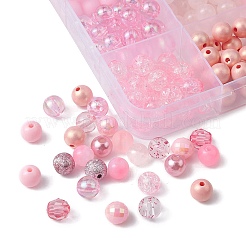 375Pcs 15 Styles Acrylic Beads&nbsp;MACR-YW0002-59D
