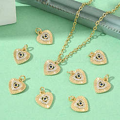SHEGRACE Brass Cubic Zirconia Pendants&nbsp;XGRQ3K289-531G