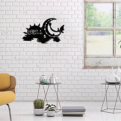 Iron Pendant Decorations&nbsp;HJEW-WH0013-025