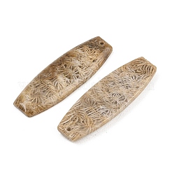 Natural Fossil Coral Pendants&nbsp;G-B187-01C-09