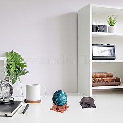 4Pcs 2 Colors Wood Crystal Ball Display Pedestal&nbsp;ODIS-GF0001-12