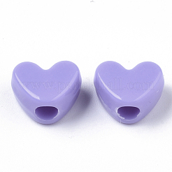 Opaque Acrylic European Beads&nbsp;SACR-N009-11