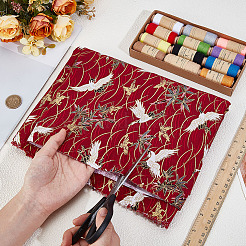 Japanese Style Cotton Fabric&nbsp;DIY-WH0589-004A-01
