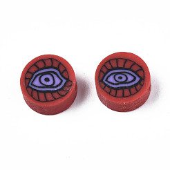 Handmade Polymer Clay Beads&nbsp;X-CLAY-N008-045