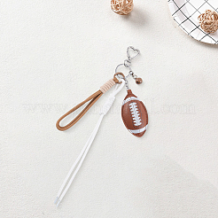 1Pc Sports ThemePU Leather Keychains&nbsp;KEYC-SP0001-67A