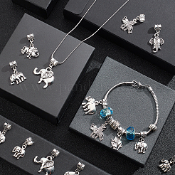 4 Sets Tibetan Style Alloy European Dangle Charms&nbsp;AJEW-PH0002-90