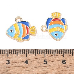 Alloy Enamel Pendants&nbsp;AL-CBAE435-56G