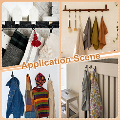 20Pcs Imitation Leather Bag Webbing Straps with Silver Color Plated Metal Eyelets for Bag Accessories&nbsp;DIY-NB0016-35B