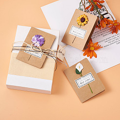 32Pcs 4 Colors Paper Cards&nbsp;DIY-KS0001-15