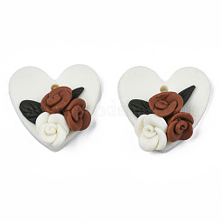 Handmade Polymer Clay Pendants&nbsp;CLAY-N010-057