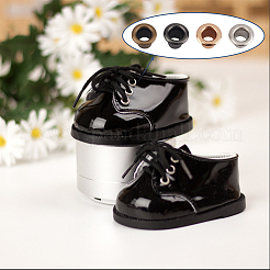 400Pcs 4 Colors Brass Grommet Eyelet Findings&nbsp;FIND-GF0006-42B