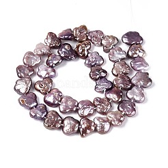 Natural Baroque Keshi Pearl Beads Strands&nbsp;PEAR-N020-P41-02A