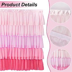 Chiffon Table Skirt&nbsp;AJEW-WH0673-72