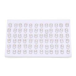 Brass Natural Pearl Stud Earrings&nbsp;PEAR-N020-05U