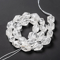 Natural Quartz Crystal Beads Strands&nbsp;G-C182-08