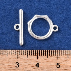 Brass Toggle Clasps&nbsp;KK-U024-02S