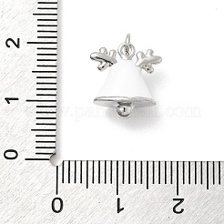 Brass Micro Pave Cubic Zirconia Pendants&nbsp;KK-A278-10P-02