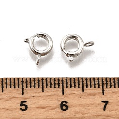 Eco-friendly Brass Spring Ring Clasps&nbsp;KK-D082-01F-S