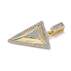 Brass Micro Pave Cubic Zirconia Pendants&nbsp;LS-KK-F909-01G-02