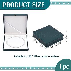 PU Leather Necklace Storage Gift Box&nbsp;AJEW-WH0502-52