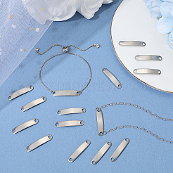 100Pcs 201 Stainless Steel Links/Connectors&nbsp;STAS-BBC0007-41