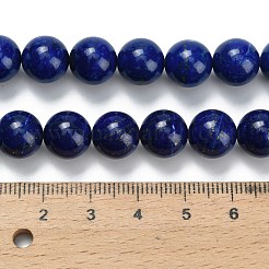 Natural Lapis Lazuli Beads Strands&nbsp;G-L642-B05-10mm