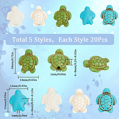 100Pcs 5 Styles DIY Beads Kits&nbsp;DIY-SC0022-87