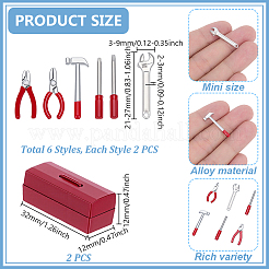 Miniature Alloy Tools with Storage Box&nbsp;MIMO-GA0001-01B