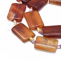 Natural Red Agate Beads Strands&nbsp;G-I245-47C