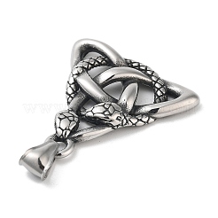 304 Stainless Steel Pendants&nbsp;STAS-G343-02AS
