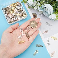 100Pcs 5 Colors Tibetan Style Alloy Pendants&nbsp;FIND-FH0003-24
