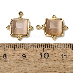 303 Stainless Steel & Cat Eye Pendants&nbsp;CE-CBA1E47-10G