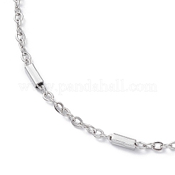Non-Tarnish 304 Stainless Steel Satellite Chain Bracelets for Men Women&nbsp;STAS-B039-12P